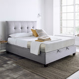 Dorney Ottoman Storage Bed Frame Grey from Roseland Furniture