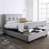 Dorney Ottoman Storage Bed Frame Grey from Roseland Furniture