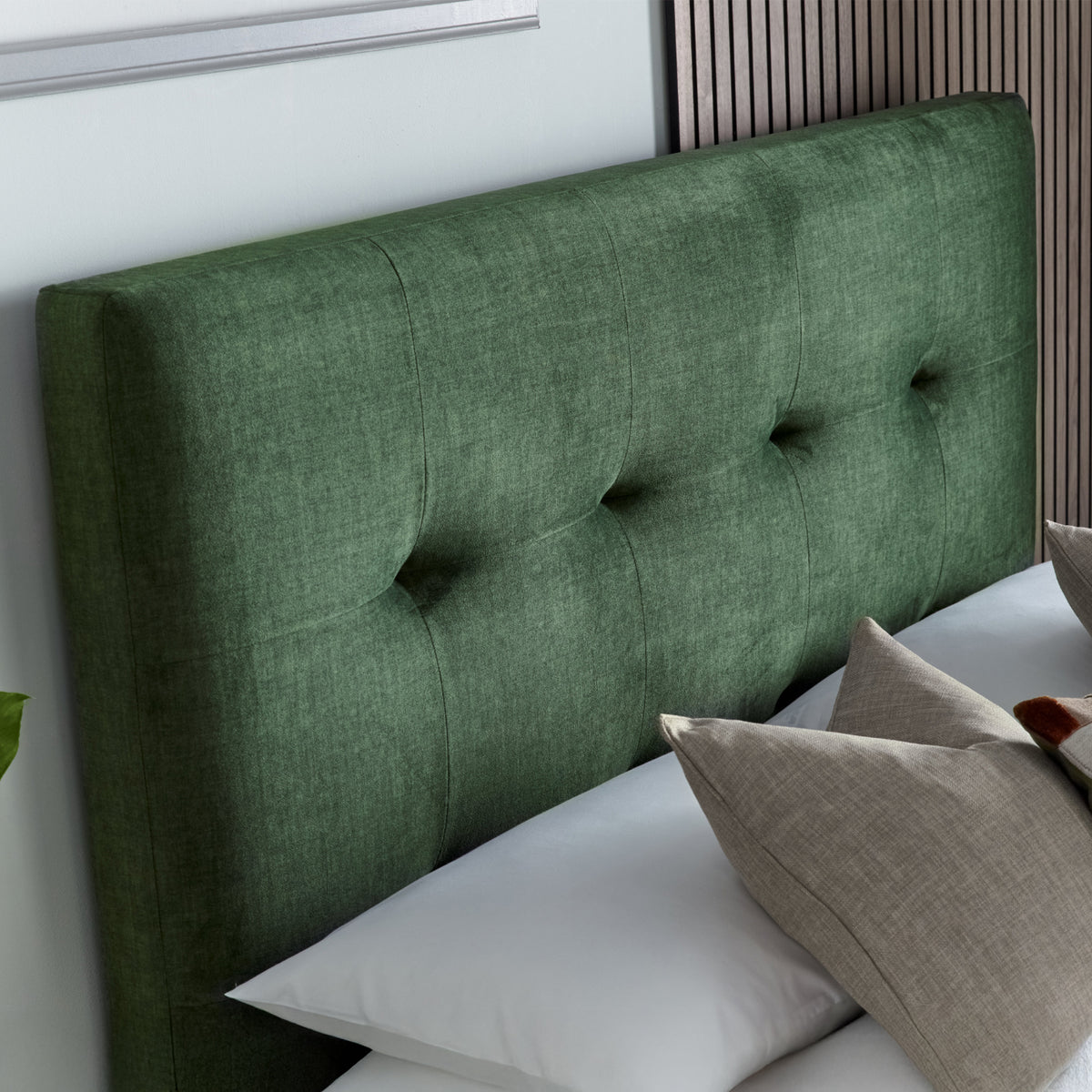 Southwick Ottoman Storage Bed Frame Green from Roseland Furniture