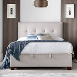 Dansen Ottoman Storage Bed Frame Clay from Roseland Furniture