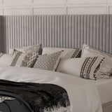 Princeton Slim Pleat Ottoman Bed Taupe from Roseland Furniture