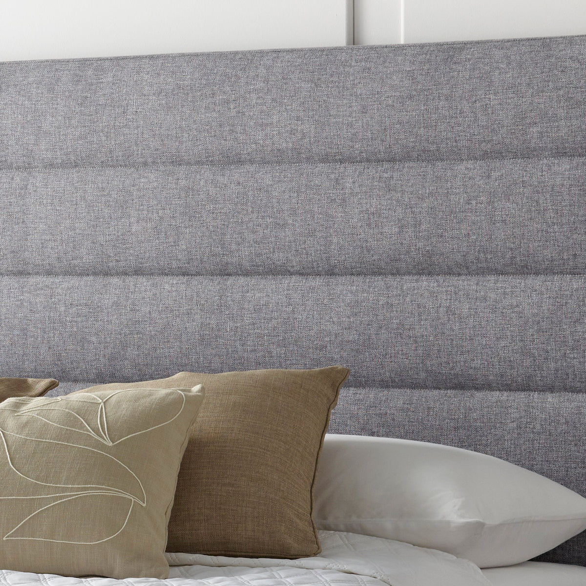 Henlie TV Ottoman Bed Frame Double Grey from Roseland Furniture