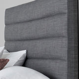 Henlie TV Ottoman Bed Frame Double Slate from Roseland Furniture