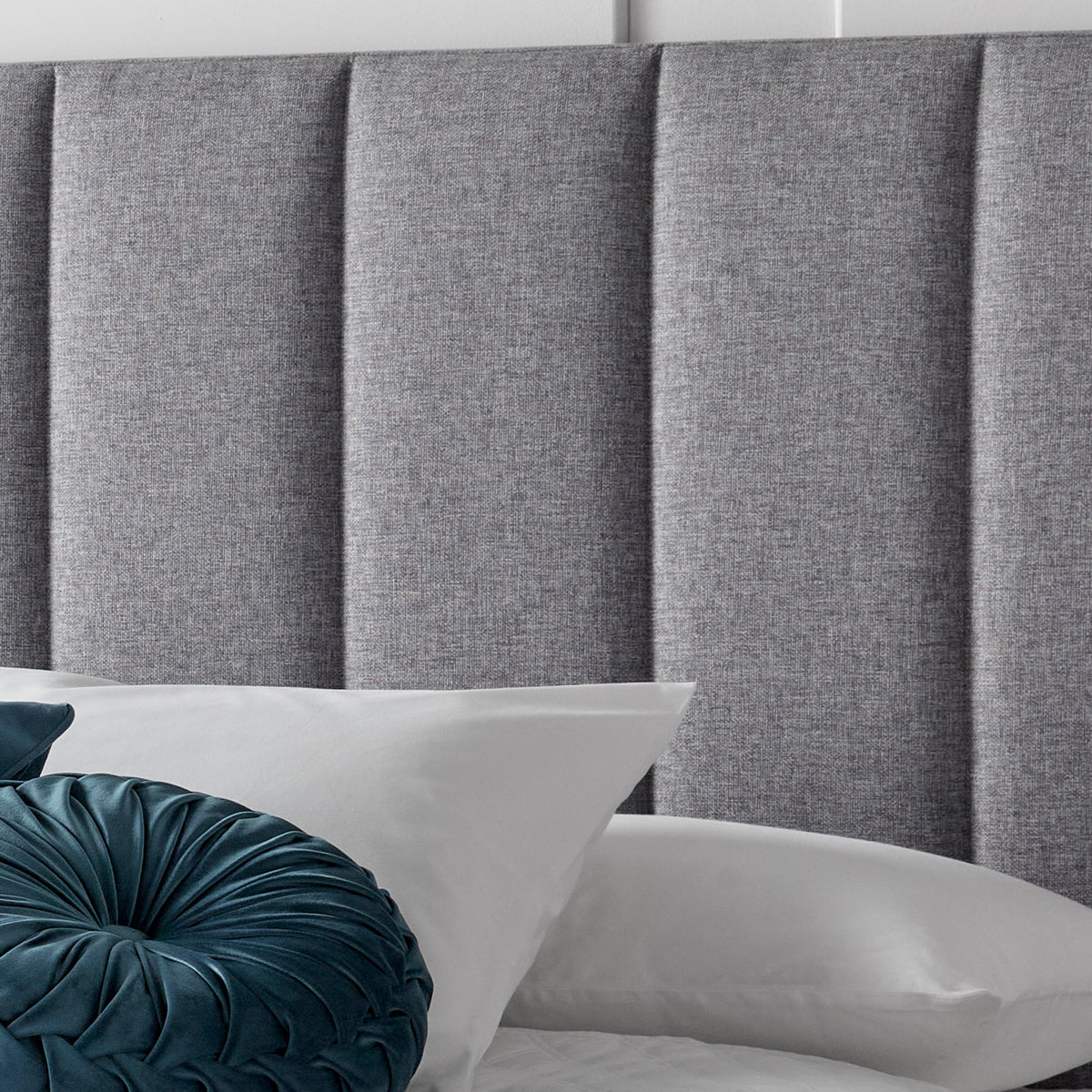 Belleau TV Ottoman Bed Frame Double Grey from Roseland Furniture