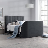 Belleau TV Ottoman Bed Frame Double Slate from Roseland Furniture