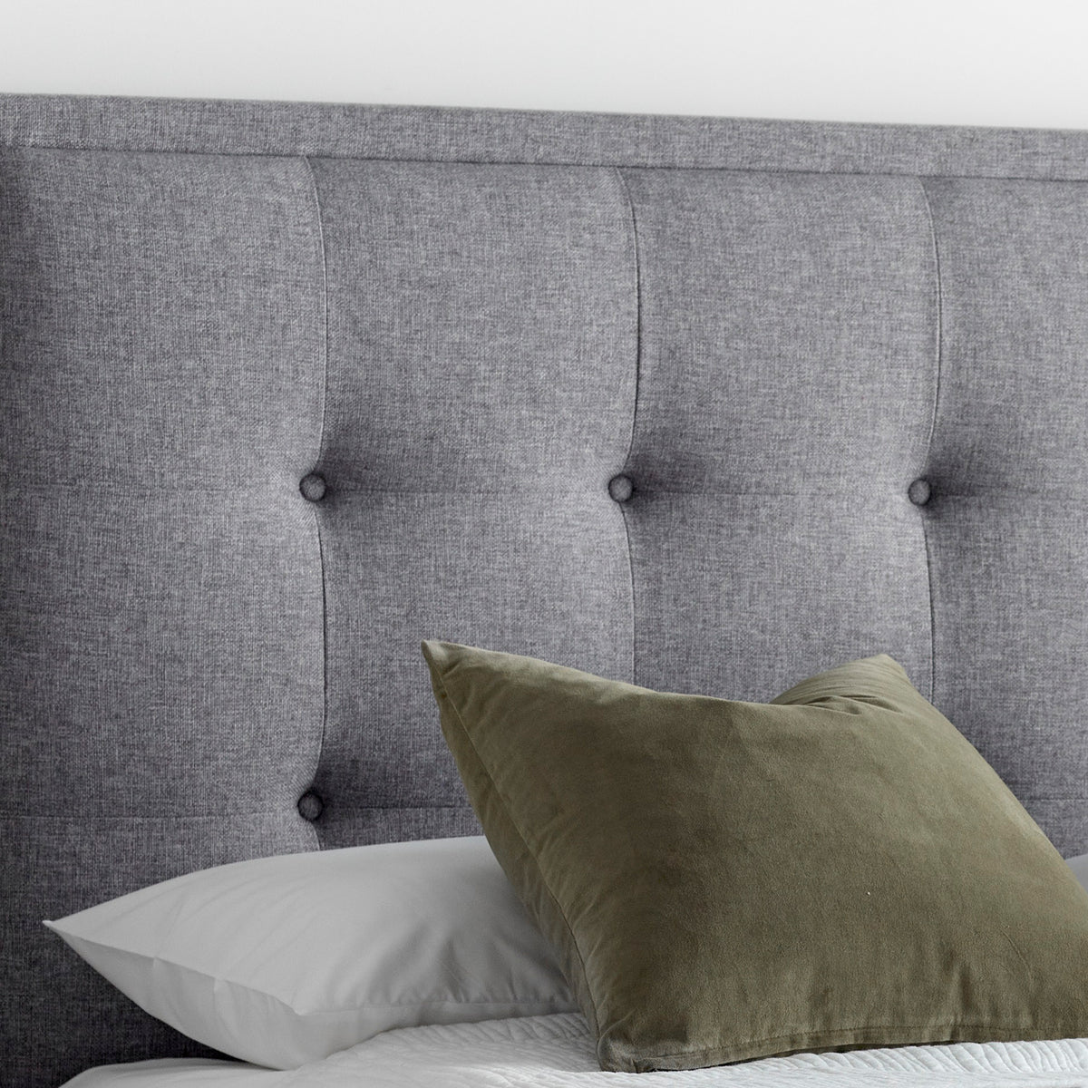 Navenby TV Ottoman Bed Frame Double Grey from Roseland Furniture