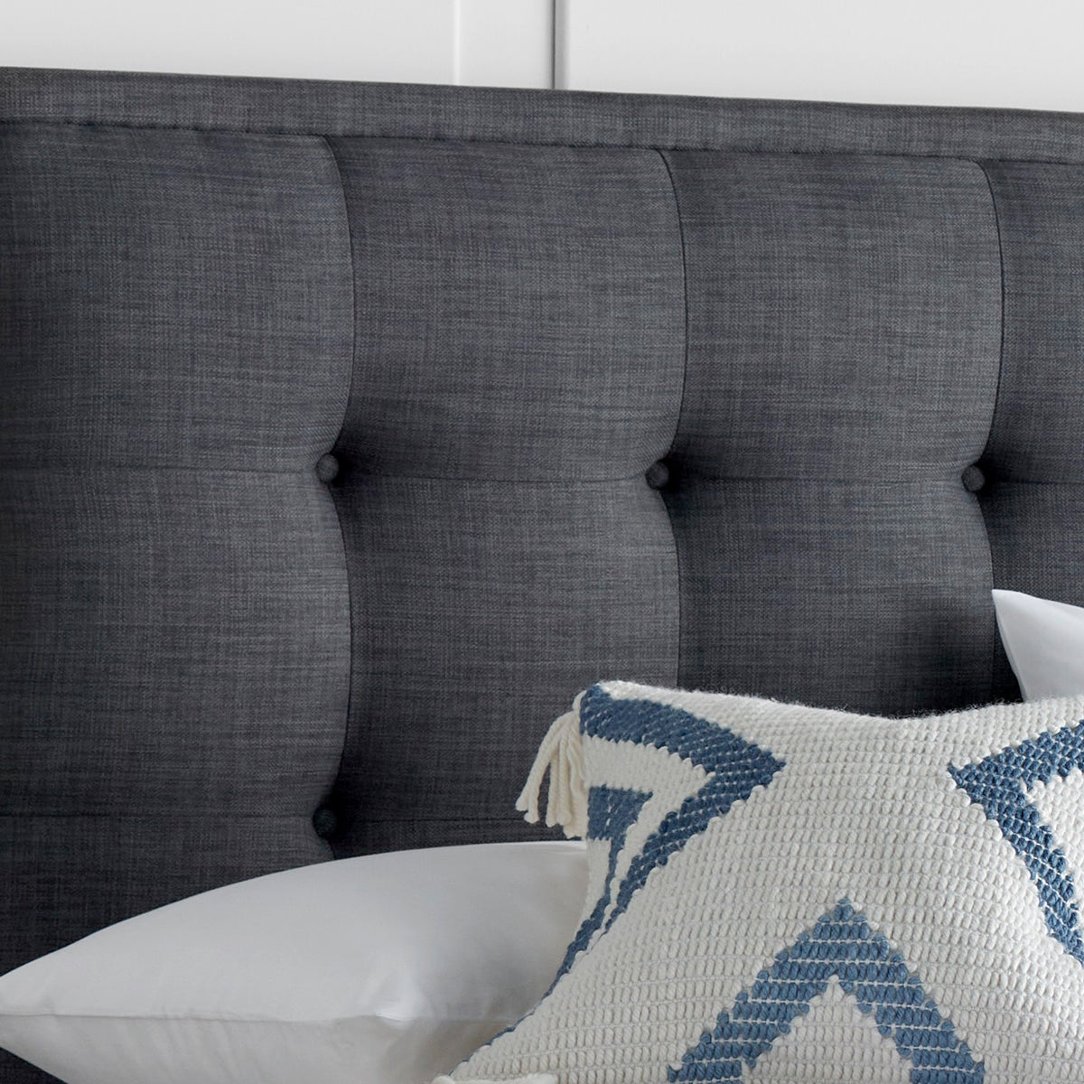 Navenby TV Ottoman Bed Frame Double Slate from Roseland Furniture