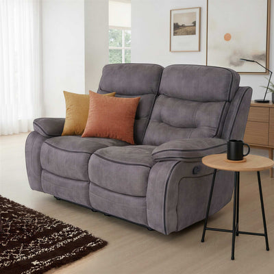 Stanford Fabric 2 Seater Recliner Sofa