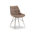 Delia Taupe Dining Chair by Roseland Furniture