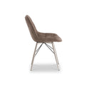 Delia Taupe Dining Chair by Roseland Furniture