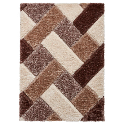 Lennox Geometric Shaggy Rug