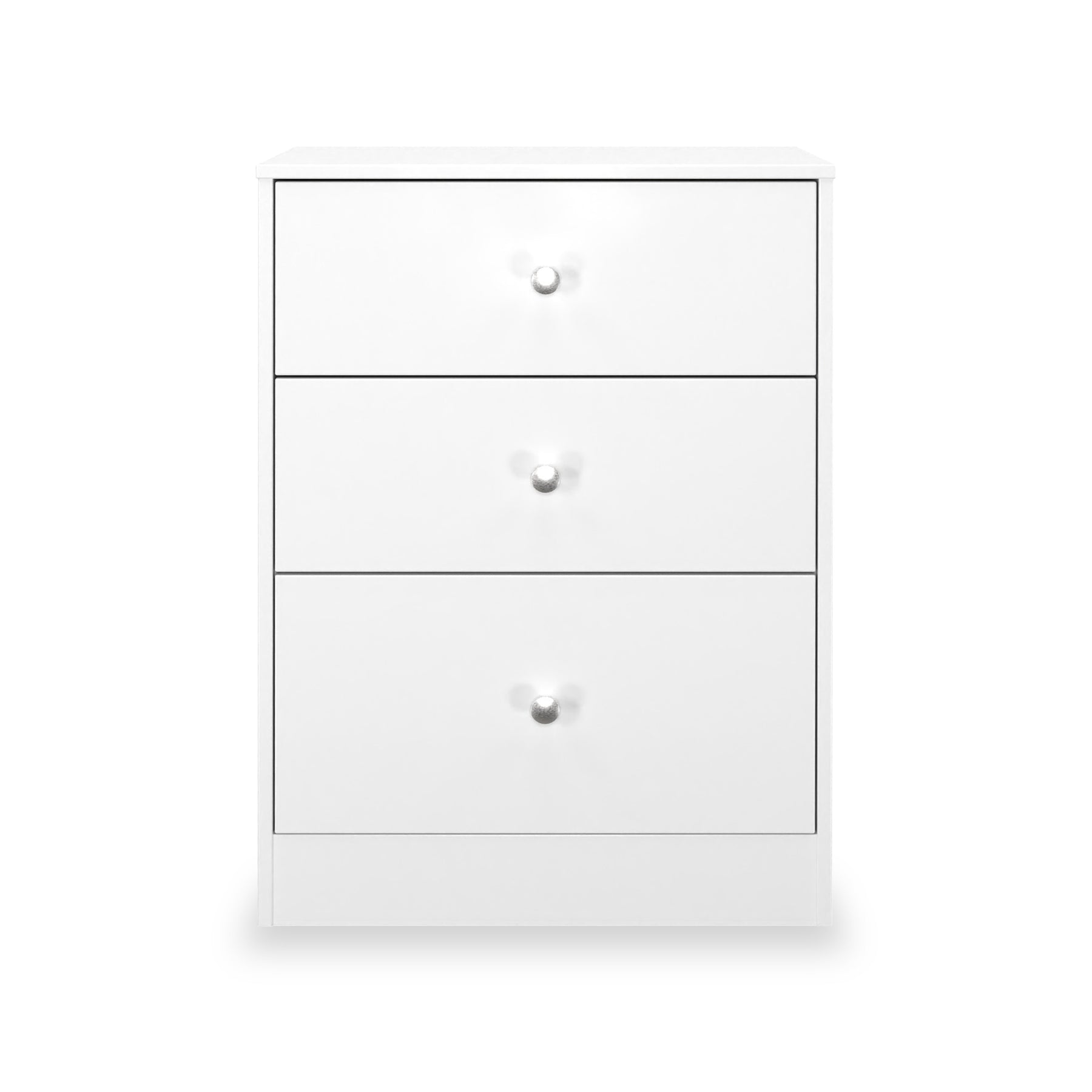 Bennet-3-Drawer-Midi-Deep-Chest-White from Roseland Furniture