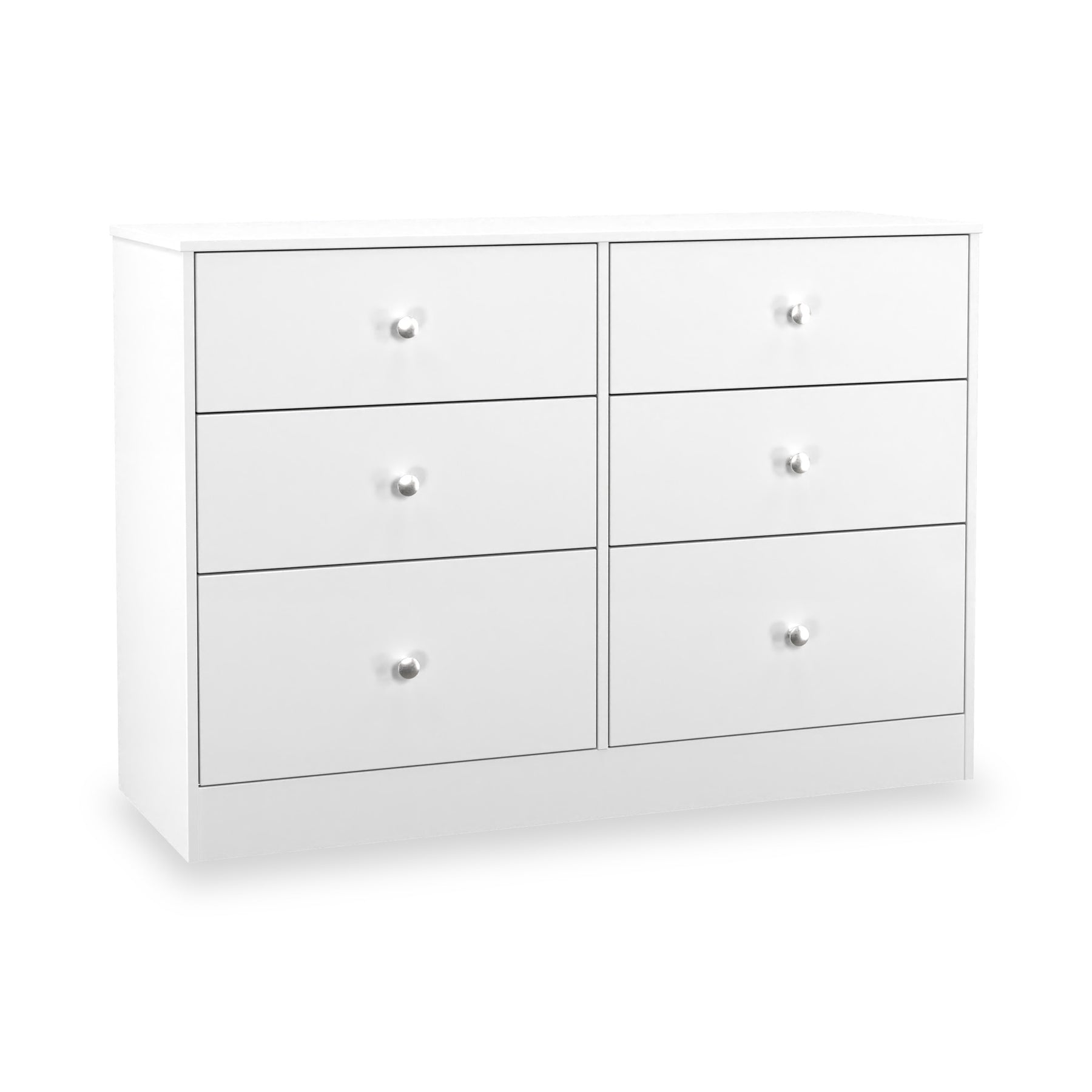 Bennet-6-Drawer-Midi-Chest-White from Roseland Furniture