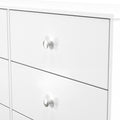 Bennet-6-Drawer-Midi-Chest-White from Roseland Furniture