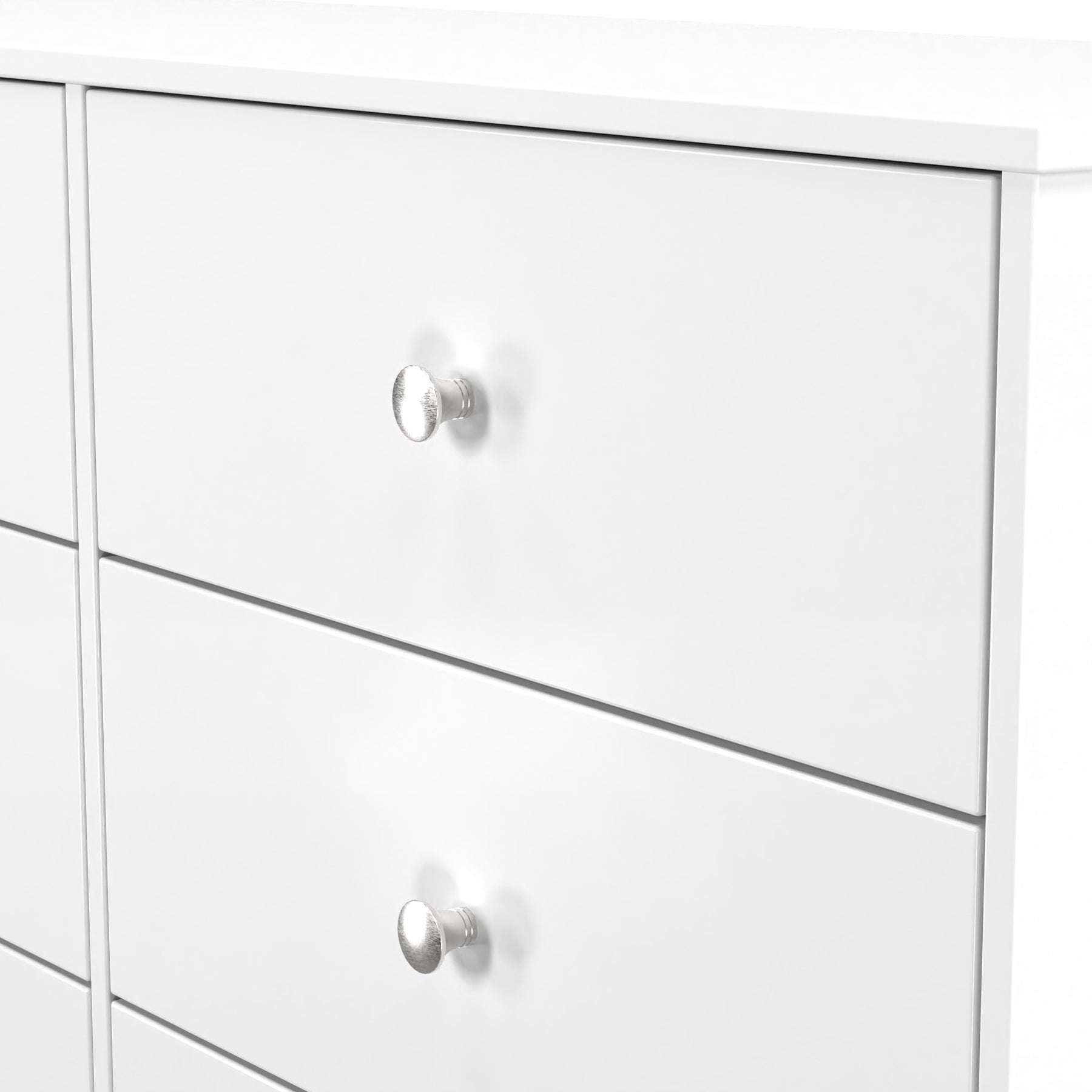 Bennet-6-Drawer-Midi-Chest-White from Roseland Furniture
