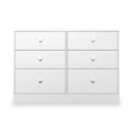 Bennet-6-Drawer-Midi-Chest-White from Roseland Furniture