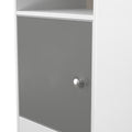 Bennet-1-Door-Bedside-Table-Grey-&-White from Roseland Furniture