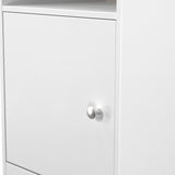 Bennet-1-Door-Bedside-Table-White from Roseland Furniture