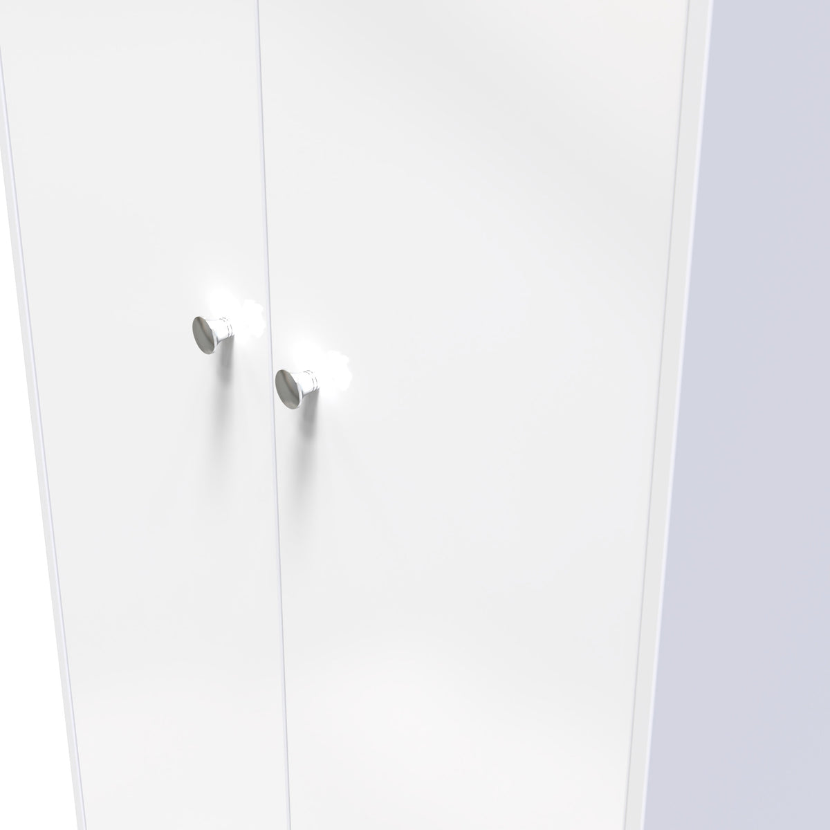 Bennet-Tall-Double-Wardrobe-White from Roseland Furniture