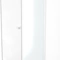 Bennet-Tall-2-Drawer-Mirrored-Wardrobe-White from Roseland Furniture