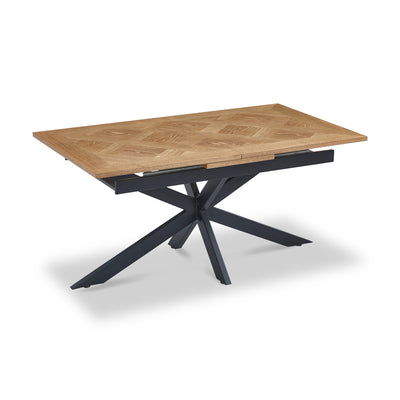 Sofie 160cm Extending Parquet Design Dining Table