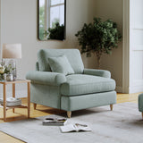 Pembroke Armchair Aqua from Roseland Furniture