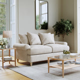 Pembroke 2 Seater Sofa Linen from Roseland Furniture