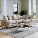 Pembroke RH Corner Sofa Linen Life1 from Roseland Furniture