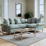 Pembroke RH Corner Sofa Aqua from Roseland Furniture