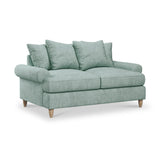 Pembroke 2 Seater Sofa Bed Aqua from Roseland Furniture