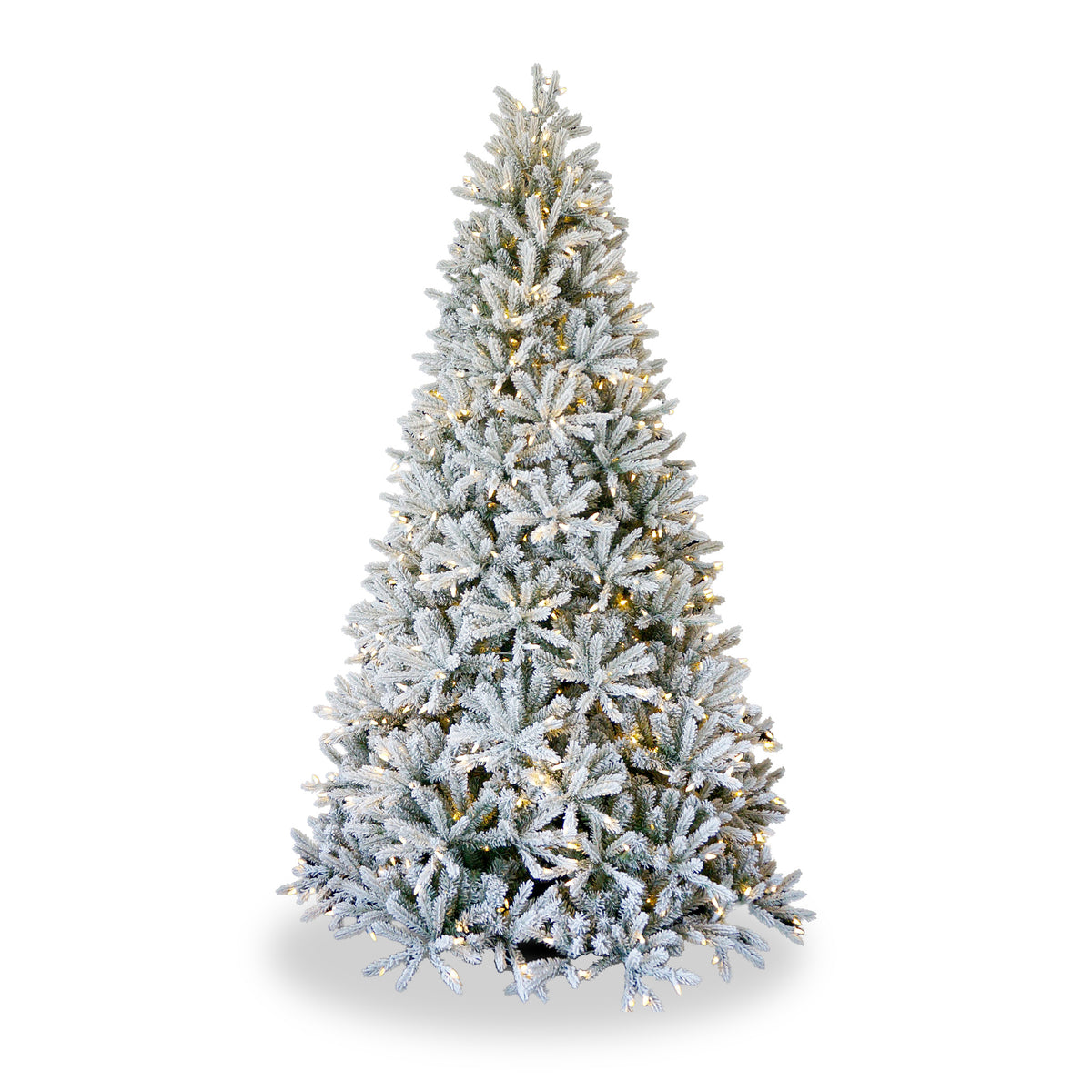 Snowy St Petersburg Fir Warm White LED 7.5ft Christmas Tree from Roseland