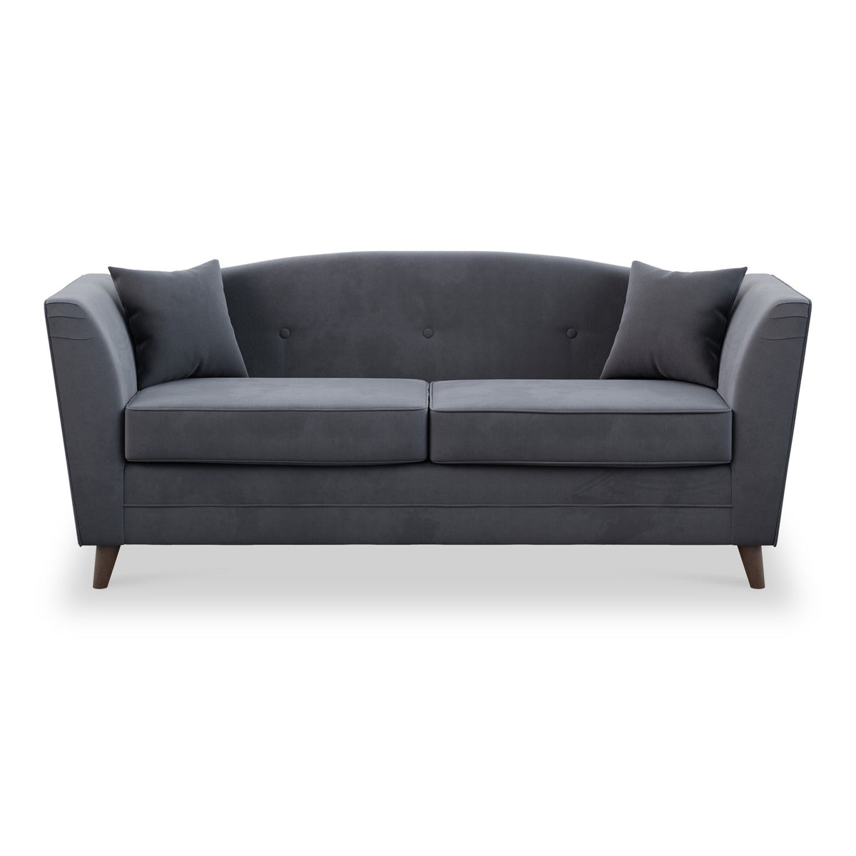 Pippa Plush Velvet 3 Seater Sofa from Roseland Furniture