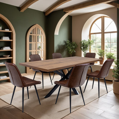 Effie Faux Leather Dining Chair