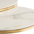 Mira-Kass-Gold-Marble-Effect-Coffee-Table-Set from Roseland Furniture