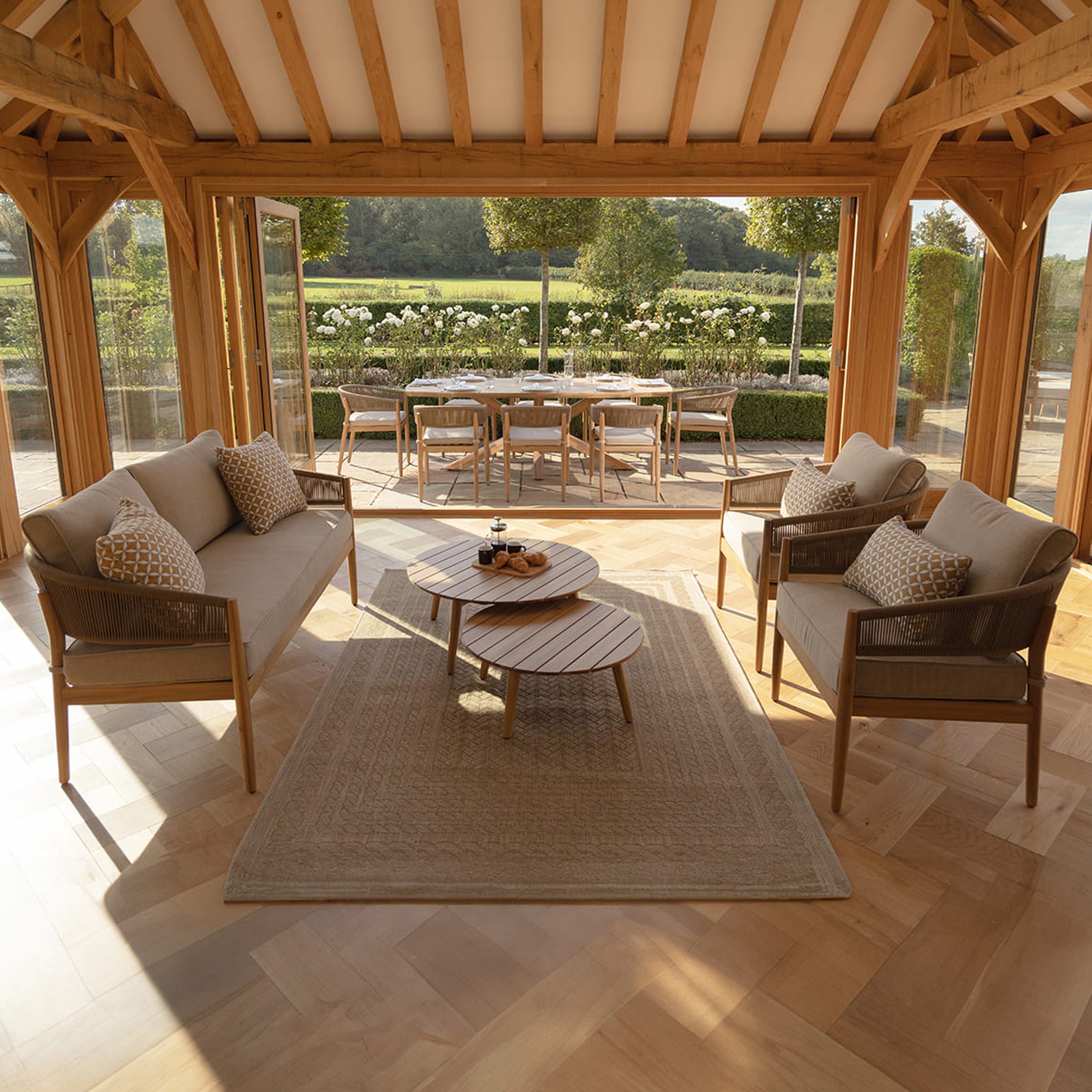 しのの。ページ LIFE FURNITURE HERRINGBONE TABLE（Herringbone Mosaic Parquet