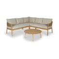 Maze Porto Corner Sofa Set with 2 Tables from Roseland Furniture