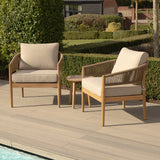 Maze Porto 2 Seat Outdoor Lounge Set from Roseland Furniture