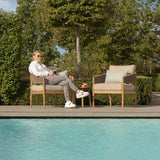 Maze Porto 2 Seat Outdoor Lounge Set from Roseland Furniture