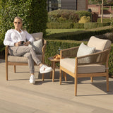 Maze Porto 2 Seat Outdoor Lounge Set from Roseland Furniture