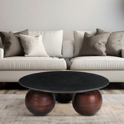 Fenick Marble Spherical Coffee Table