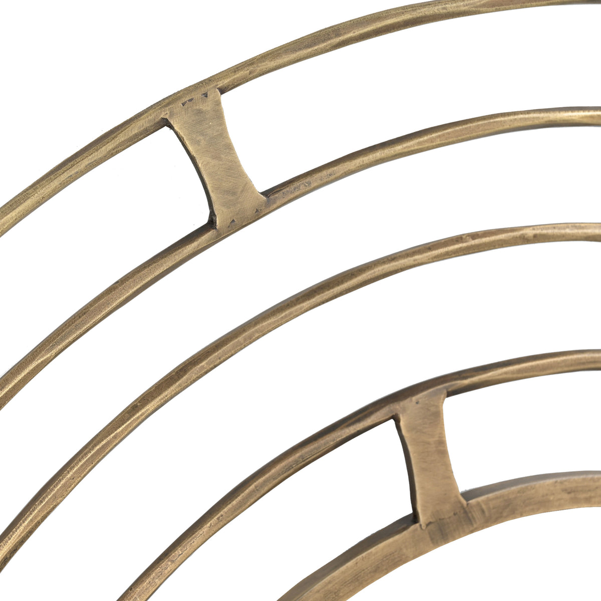 Sabina Iron Concentric Circle Wall Mirror from Roseland Furniture