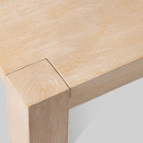 Harlan Mango Wood Dining Bench from Roseland Furniture