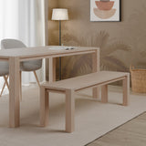 Harlan Mango Wood Dining Bench from Roseland Furniture
