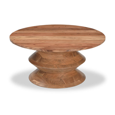 Cobbs Acacia Wood Totem Coffee Table