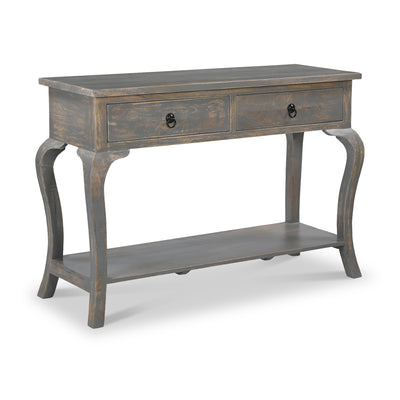 Beatrice Mango Wood 2 Drawer Console Table