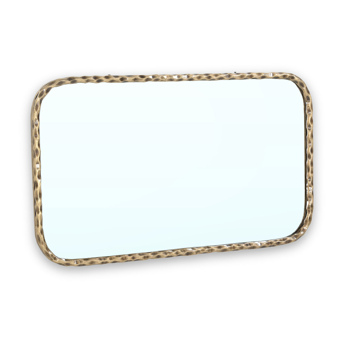 Joan Iron Rounded Edge Wall Mirror from Roseland Furniture