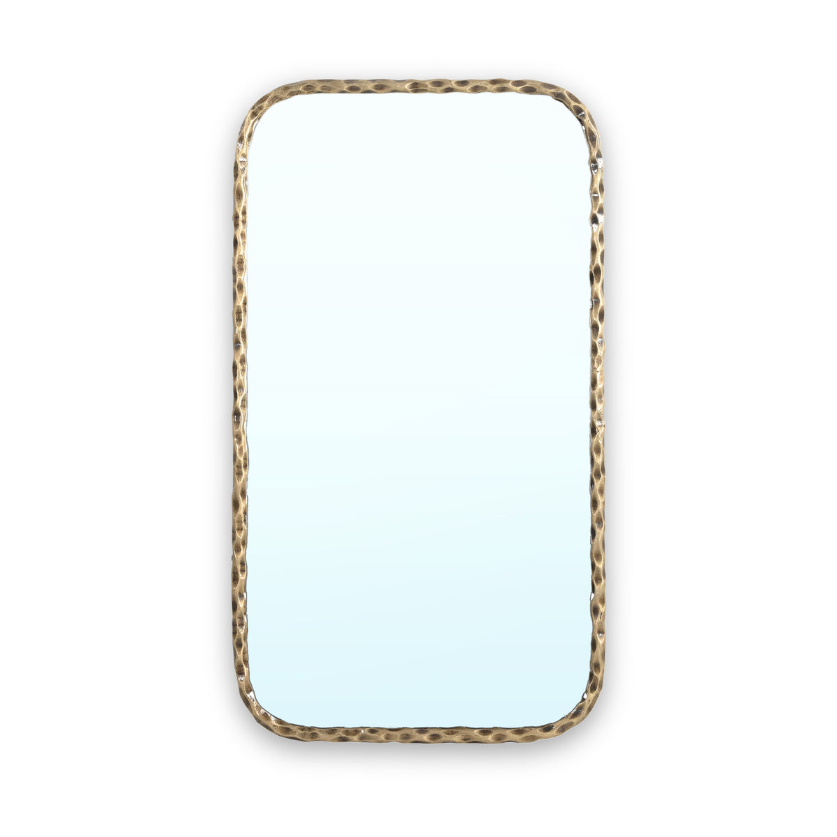 Joan Iron Rounded Edge Wall Mirror from Roseland Furniture