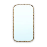 Joan Iron Rounded Edge Wall Mirror from Roseland Furniture