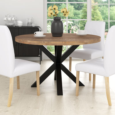 Barett 130cm Mango Wood Dining Table