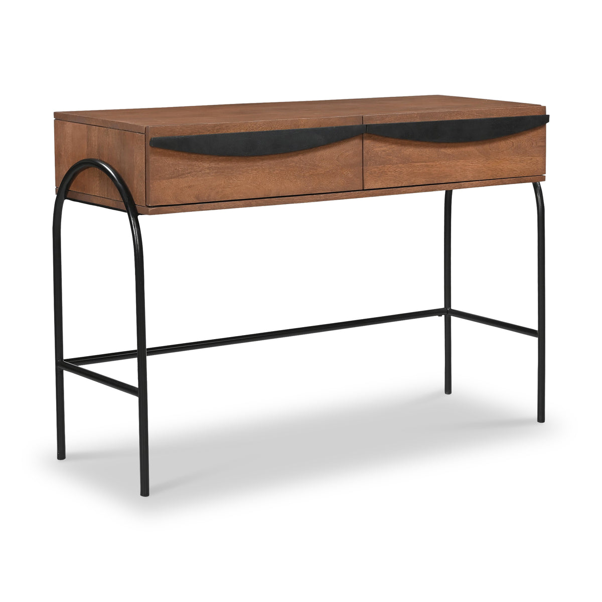 Hanae Mango Wood Console Table Dims from Roseland Furniture